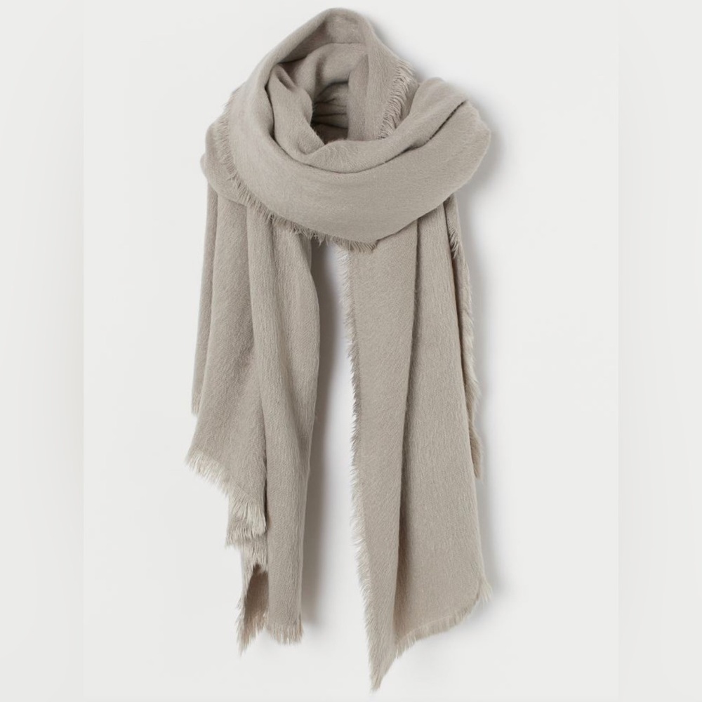 Oversized scarf